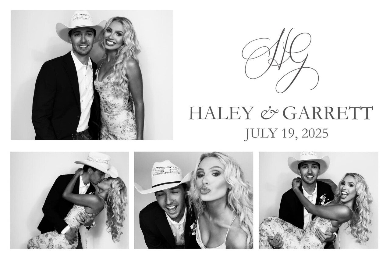 Wedding Photo Booth Setup